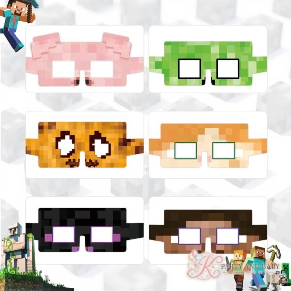 O1CN014uyBmx1pYtAawhuQJ_!!2209101885373-0-cib (1) (with logo) Minecraft Party Favors - Premium - photo 6