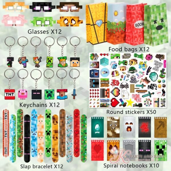 O1CN017G85aV1pYtAZlg59V_!!2209101885373-0-cib (with logo) Minecraft Party Favors - Premium