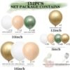 O1CN01Juczbi2GW8DLy1PRY_!!3688889022-0-cib (with logo) Baby Shower - Green White Golden Balloon Garland Set - photo 2