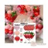 Strawberry Balloon Garland Set - photo 2