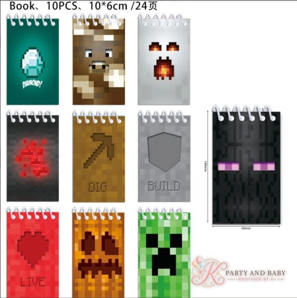 O1CN01kTuGB41pYtAaJycla_!!2209101885373-0-cib (1) (with logo) Minecraft - Coil Notebook