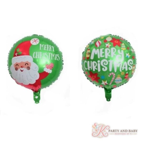 O1CN01wwtmgA212chgpT6cR_!!2519676927-0-cib (with logo) Round Foil Balloon - Santa Clause B