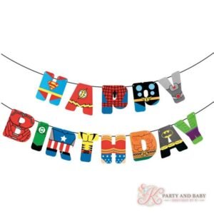 Birthday Banner - Colourful Letters