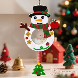 diy christmas snowman
