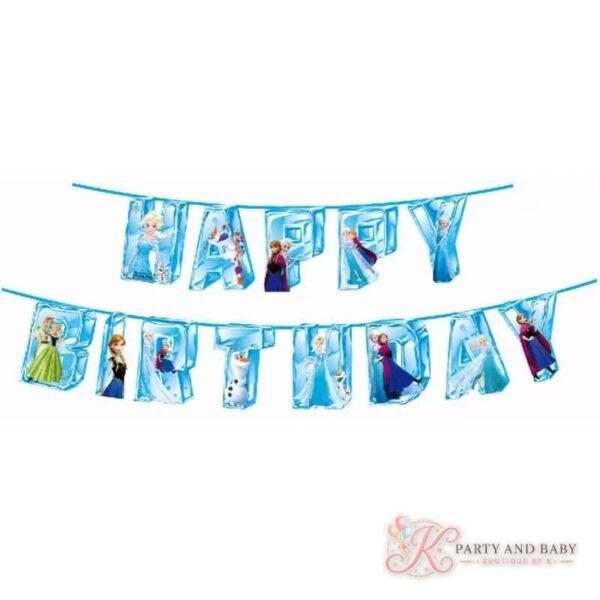 Frozen - Banner Blue